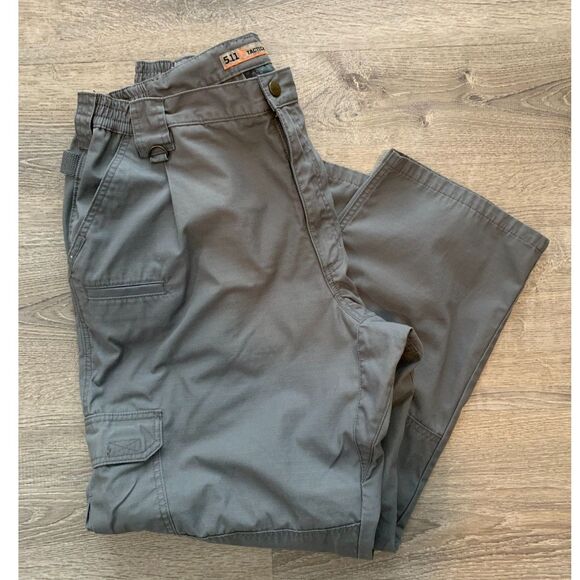 5.11 TACTICAL 40X30 MEN'S MILITARY POLICE HUNTING CARGO PANTS in GREY - Picture 3 of 12